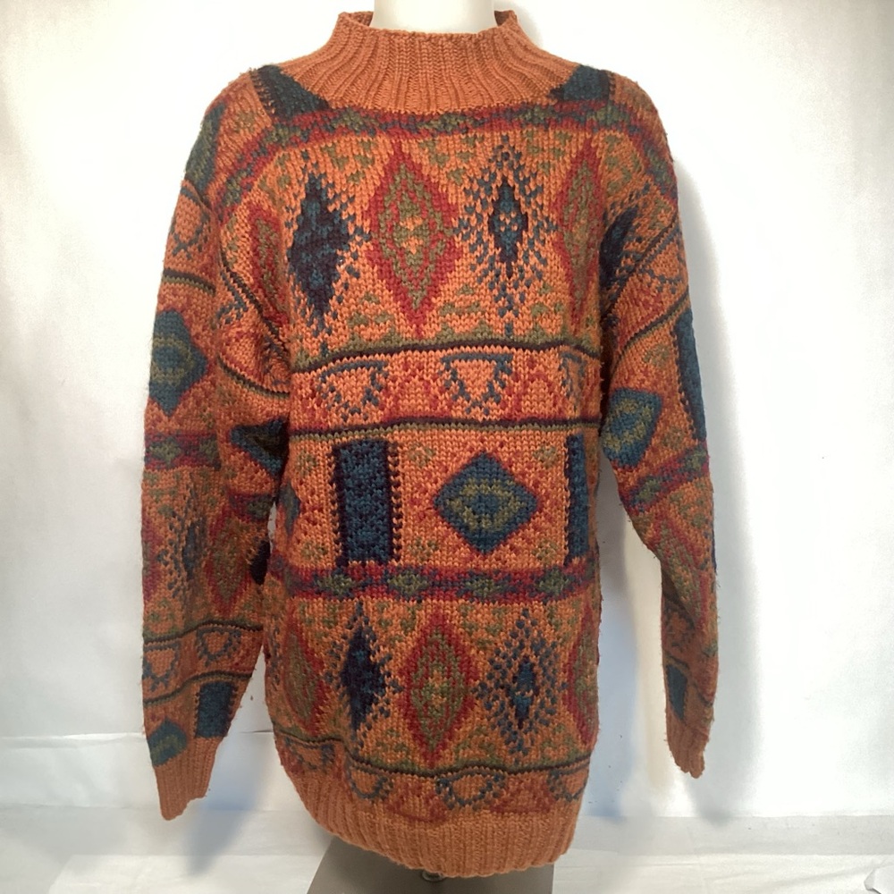 Studio Michelle Stuart Vintage Mock Turtleneck Sweater Women’s Size Medium